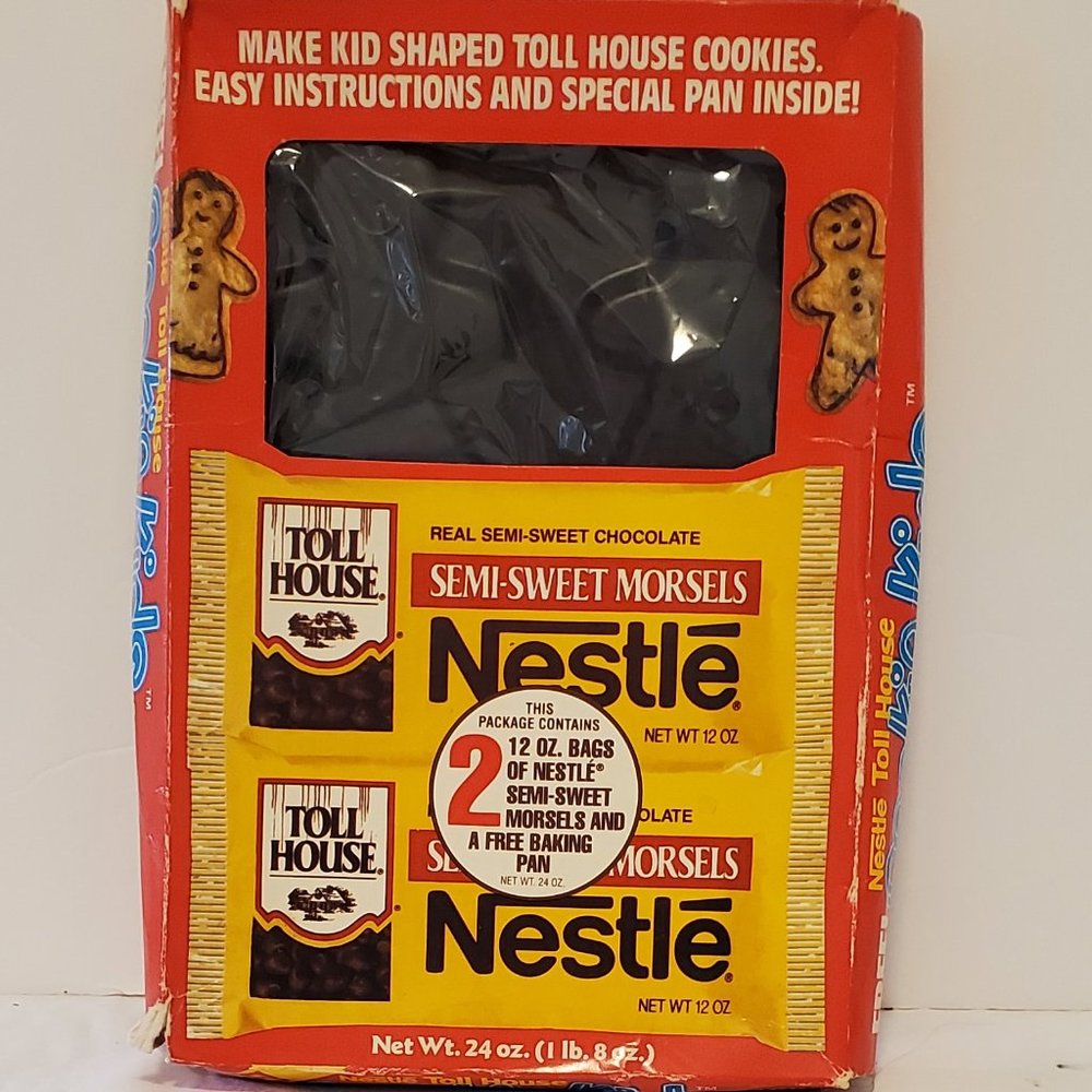 Vintage Kid Shapw Chocolate Chip Cookie Pan